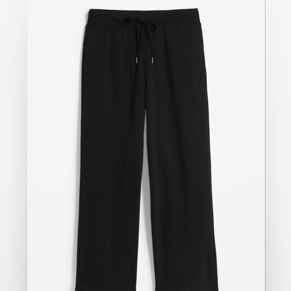 Women's Old Navy High-waisted cropped straight sweatpants NWOT - Picture 1 of 5